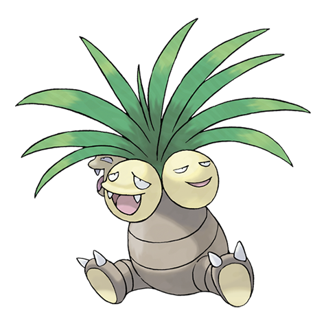 official artwork for exeggutor