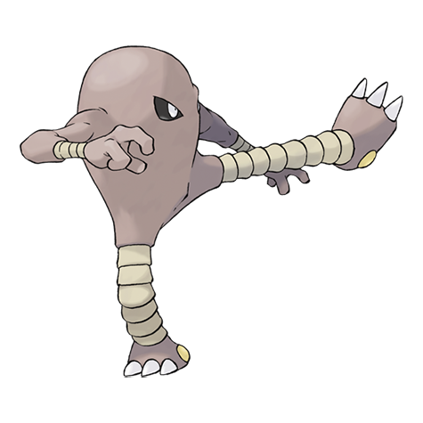 official artwork for hitmonlee