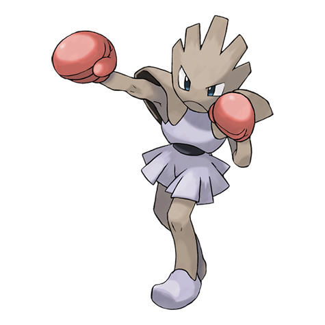 official artwork for hitmonchan