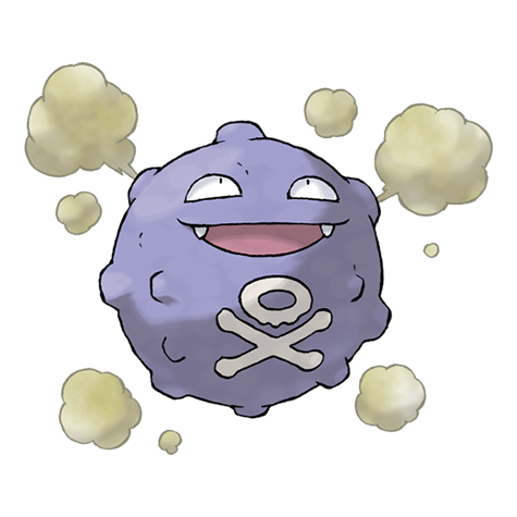 official artwork for koffing