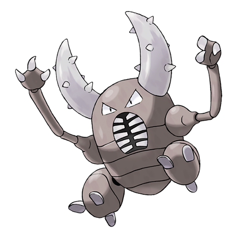 official artwork for pinsir