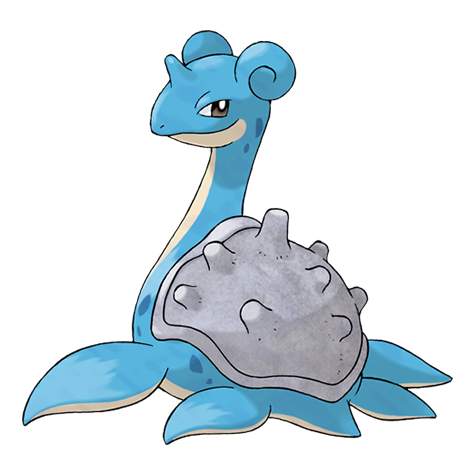 official artwork for lapras