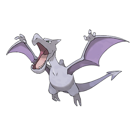 official artwork for aerodactyl