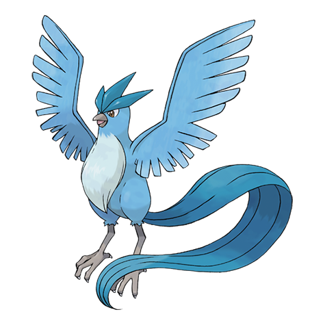 official artwork for articuno