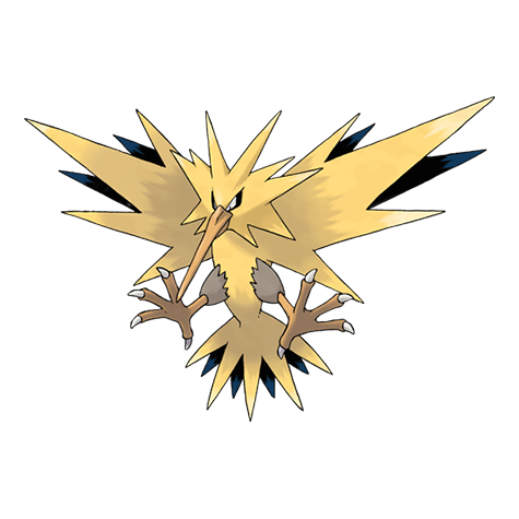 official artwork for zapdos