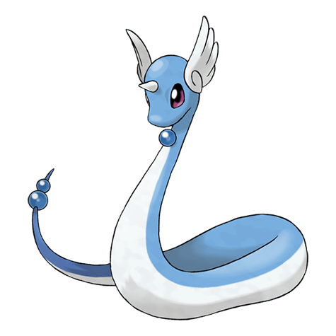 official artwork for dragonair