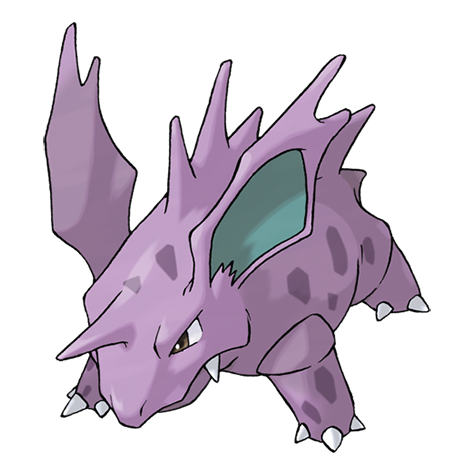 official artwork for nidorino