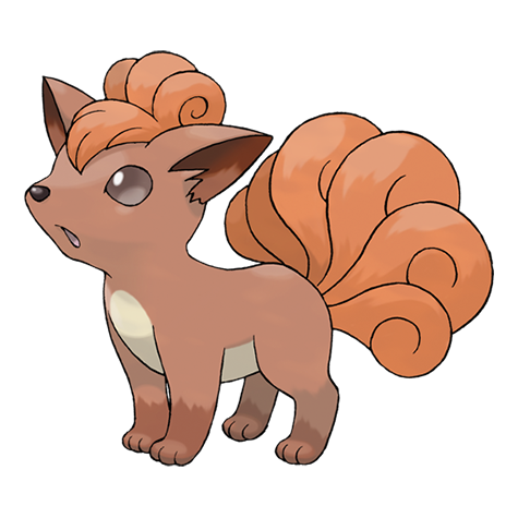 official artwork for vulpix