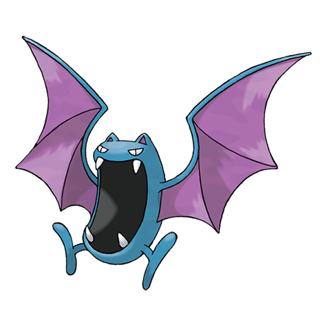 official artwork for golbat