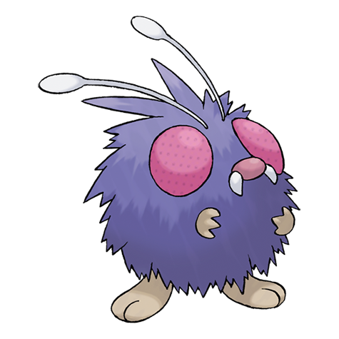 official artwork for venonat