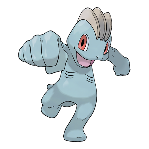 official artwork for machop